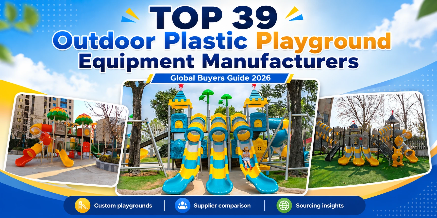 TOP 39 Outdoor Plastic Playground Equipment Manufacturers for Global Buyers in 2026