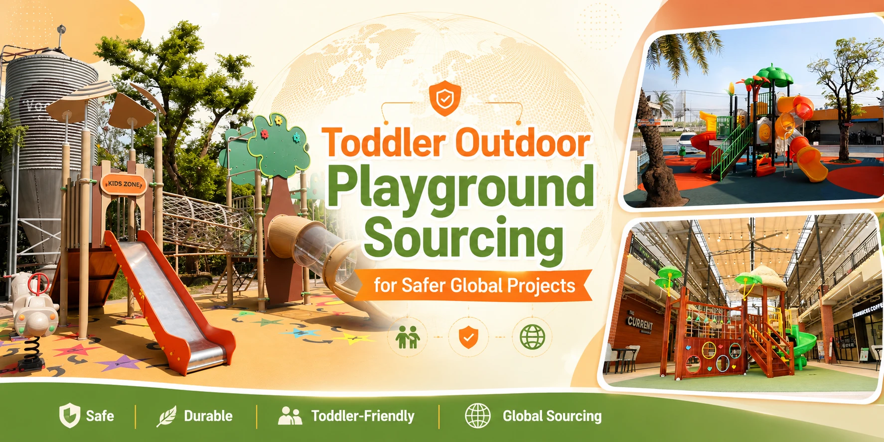 Toddler Outdoor Playground Sourcing for Safer Global Projects