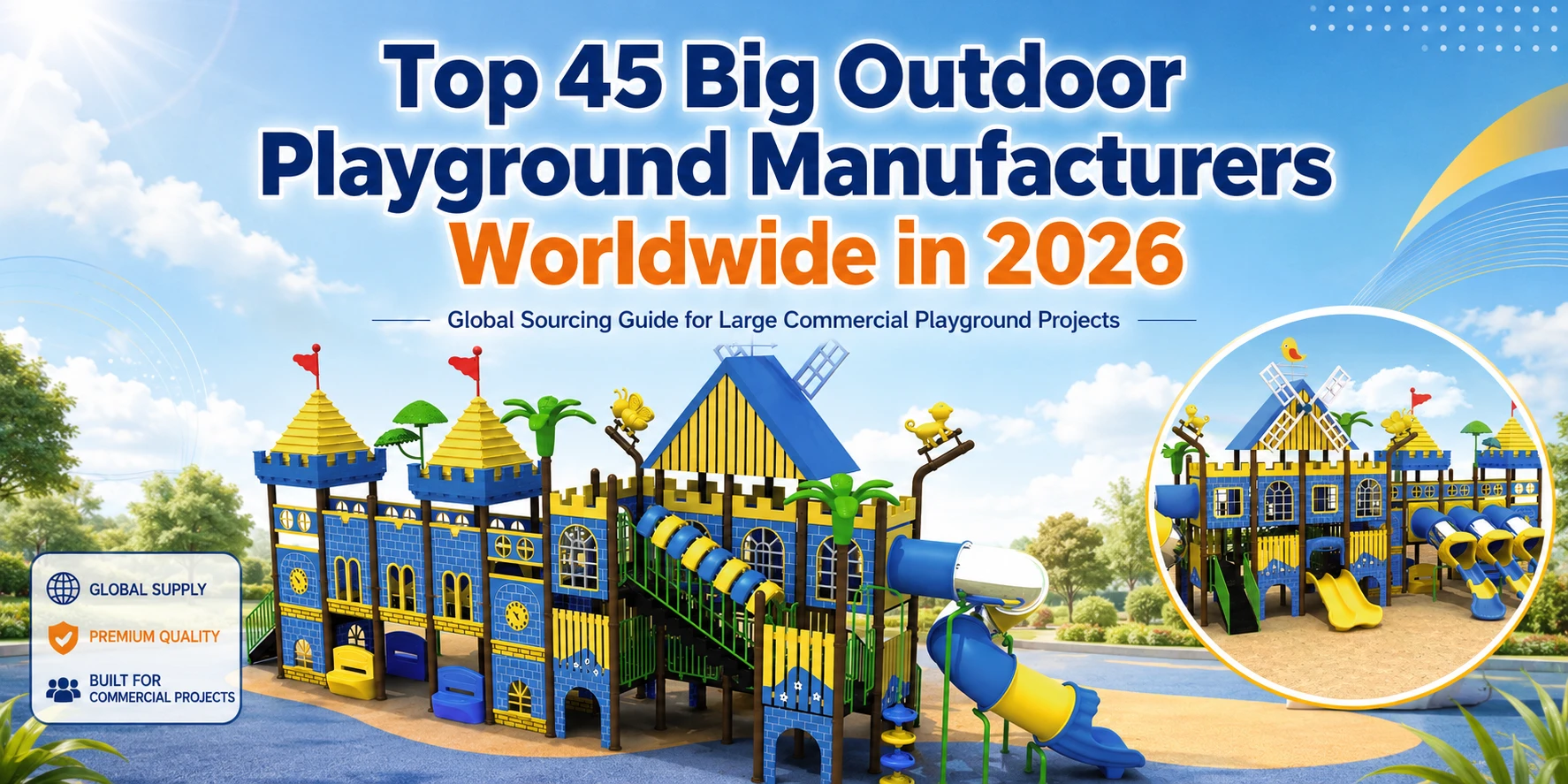 Top 45 big outdoor playground Manufacturers Worldwide in 2026