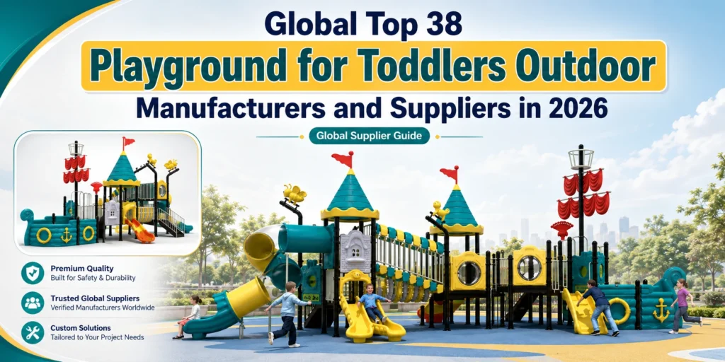 Global Top 38 Playground for Toddlers Outdoor Manufacturers and Suppliers in 2026