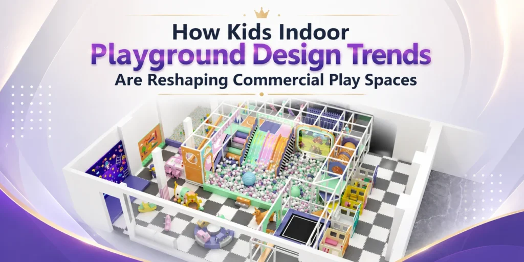 How Kids Indoor Playground Design Trends Are Reshaping Commercial Play Spaces