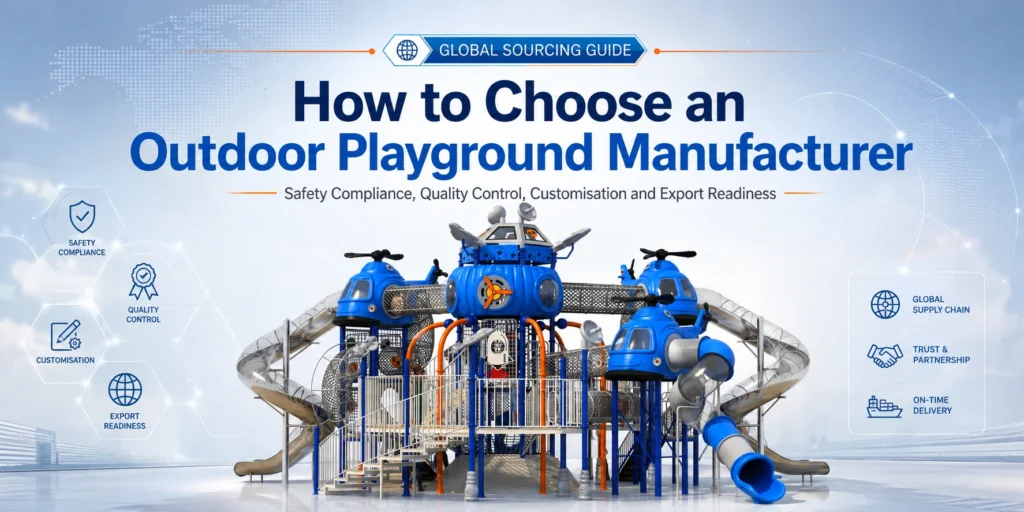 How To Choose An Outdoor Playground Manufacturer For Safe and Profitable Global Sourcing