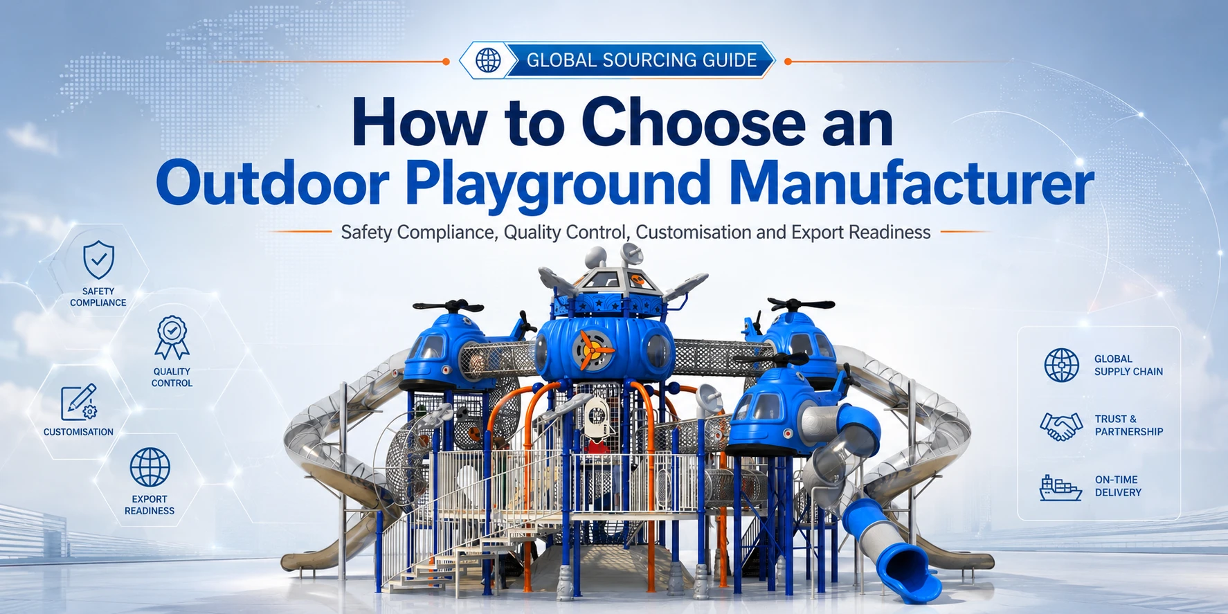 How To Choose An Outdoor Playground Manufacturer For Safe and Profitable Global Sourcing