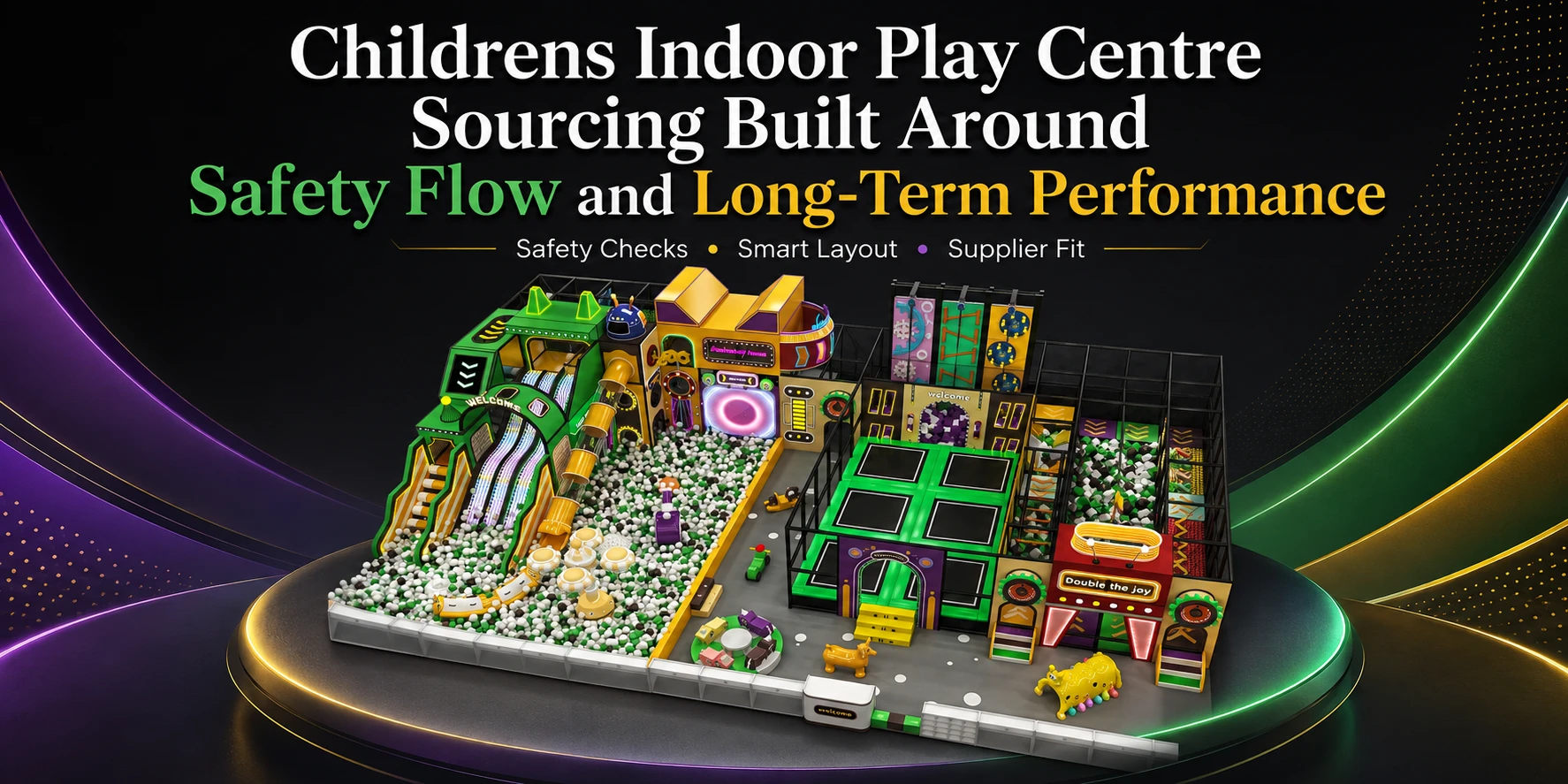 Childrens Indoor Play Centre Sourcing Built Around Safety Flow And Long-Term Performance