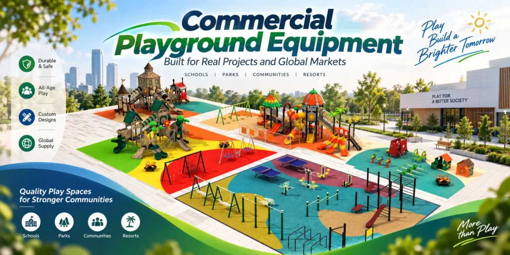 Commercial Playground Equipment Built For Real Projects And Global Markets