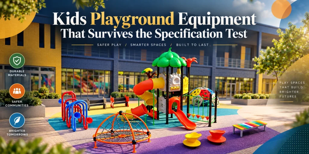 Kids Playground Equipment That Survives The Specification Test