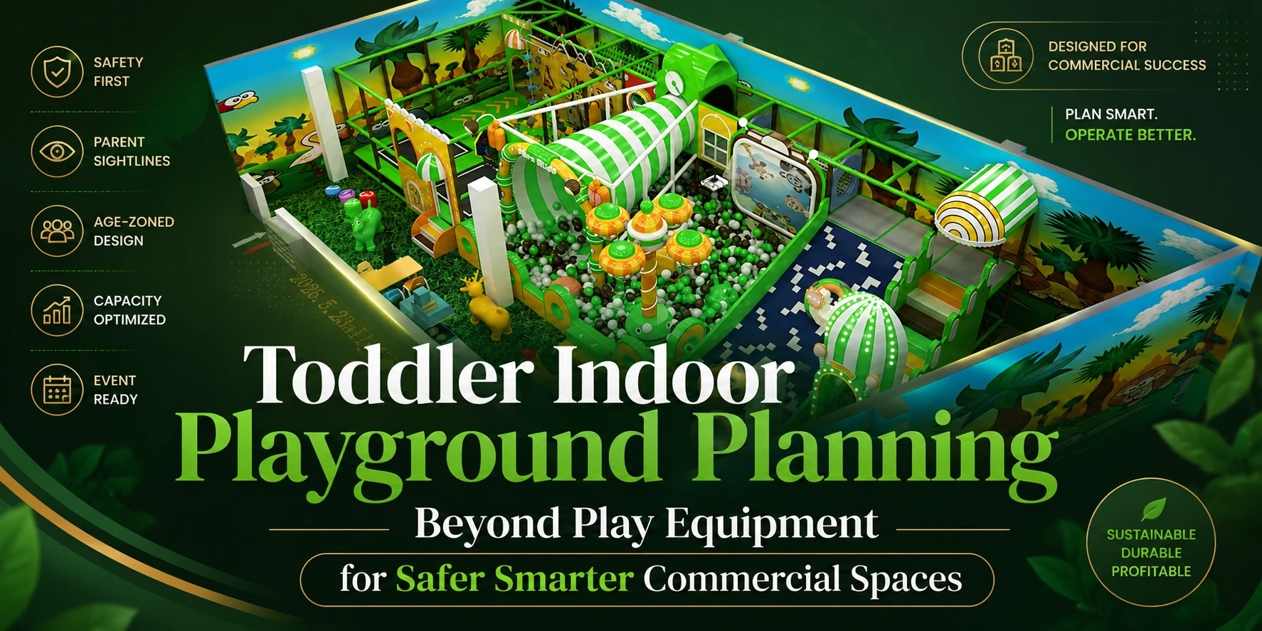 Toddler Indoor Playground Planning Beyond Play Equipment For Safer Smarter Commercial Spaces