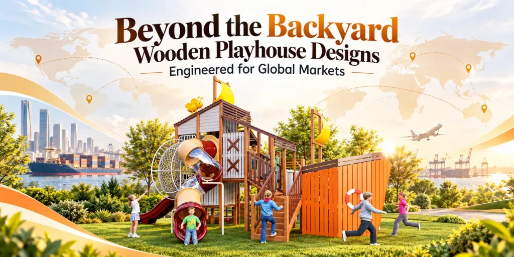 Beyond the Backyard Wooden Playhouse Designs Engineered for Global Markets