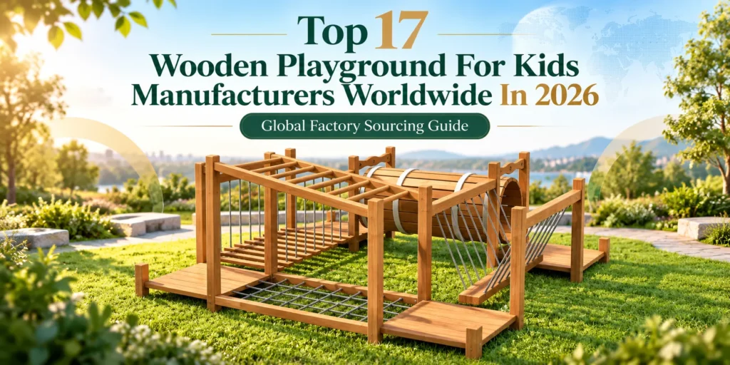 Top 17 Wooden Playground For Kids Manufacturers Worldwide In 2026 Global Factory Sourcing Guide